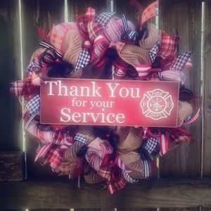 Fireman Wreath